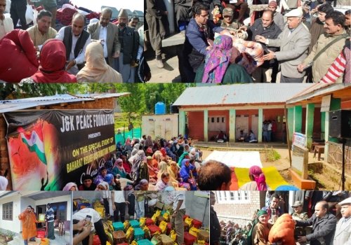 Children supported by J&K Peace Foundation